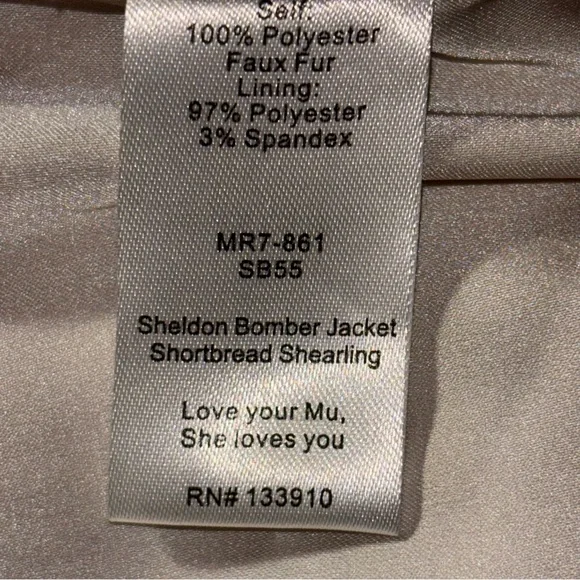 Show Me Your Mumu Kassidy Faux Fur Sherpa Zip Front Jacket - Picture 11 of 16